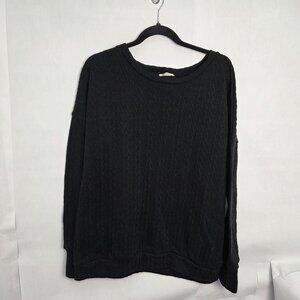 Blumin Apparel Women's 1X L Sweater - Black